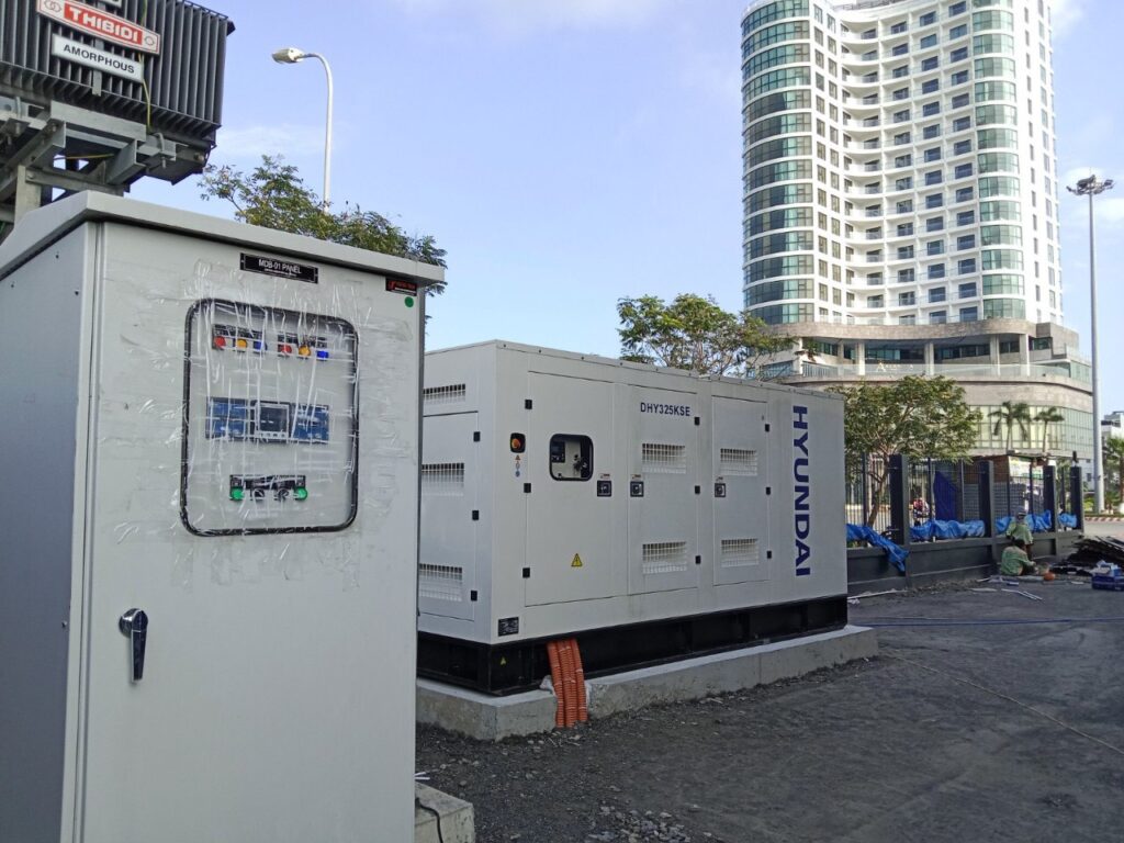 Tổ máy phát điện động cơ HYUNDAI CÔNG SUẤT 160Kva – 176Kva