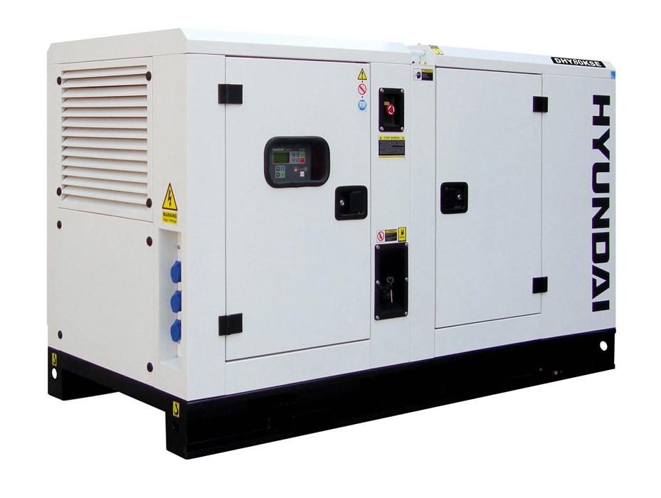 MÁY PHÁT ĐIỆN DIESEL 1PHA Công suất 20 KW với vỏ chống ồn đồng bộ